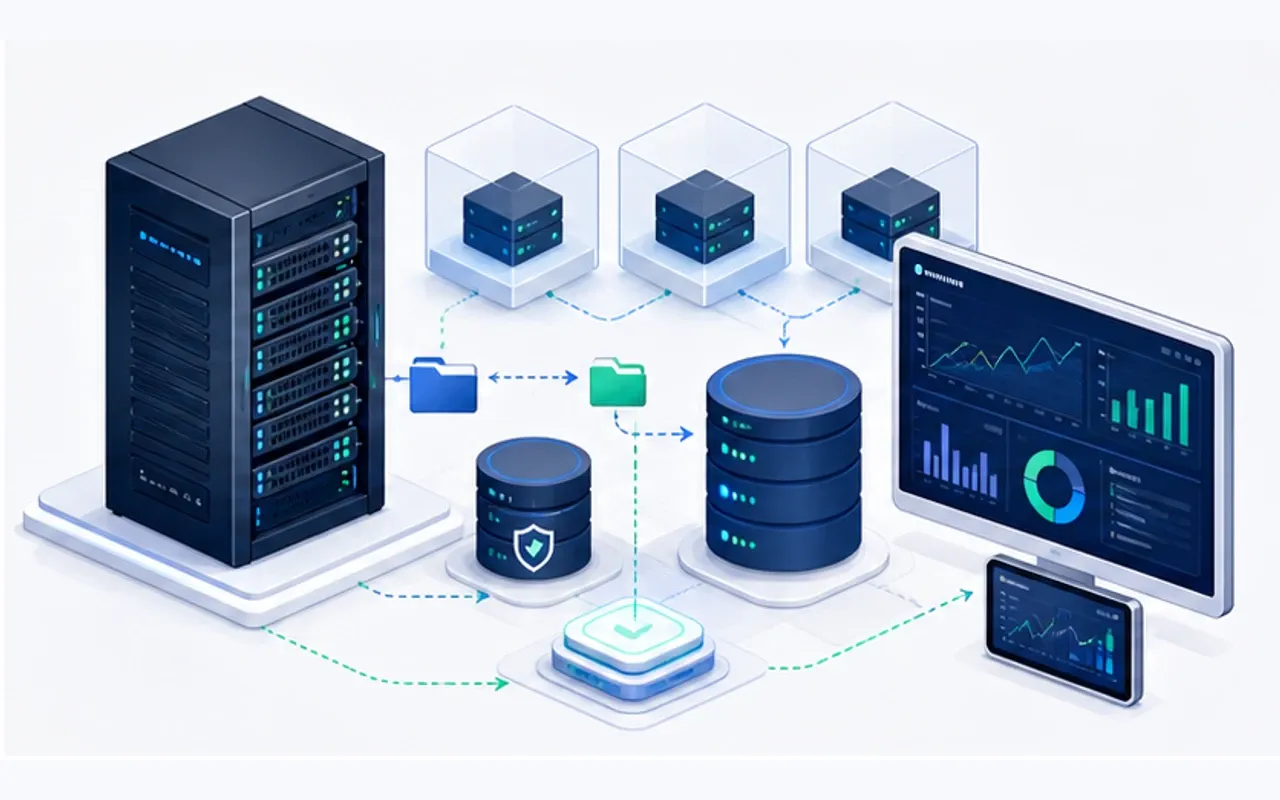Serveurs virtualisés, sauvegardes, supervision et haute disponibilité pour PME