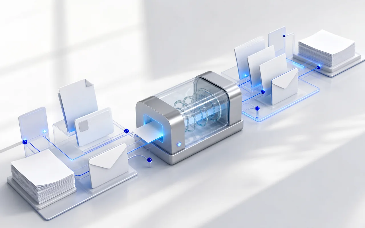 Scénario d'automatisation de processus PME avec intelligence artificielle et nos OS agentiques